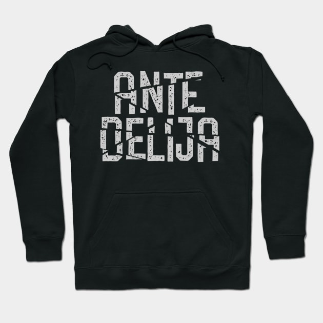 Ante Delija Shattered Hoodie by danlintonpro